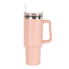 TheTumblerCo.™- 40 Oz Tumbler With Handle And Straw- LIGHT BLUE